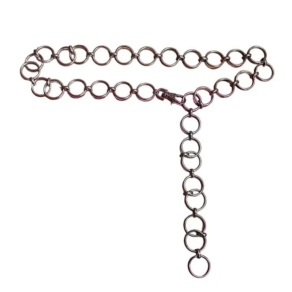 Vintage | Accessories | Vintage Y2k Silver Circle Metal  display picture 3